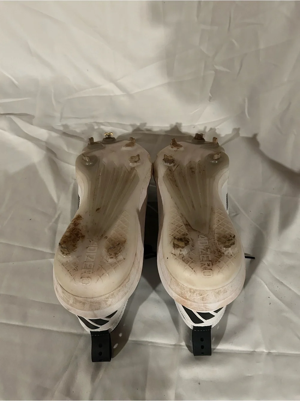 Adidas Adizero Impact 2.0 ‘White/Black’ Metal Baseball Cleats (Size 11)